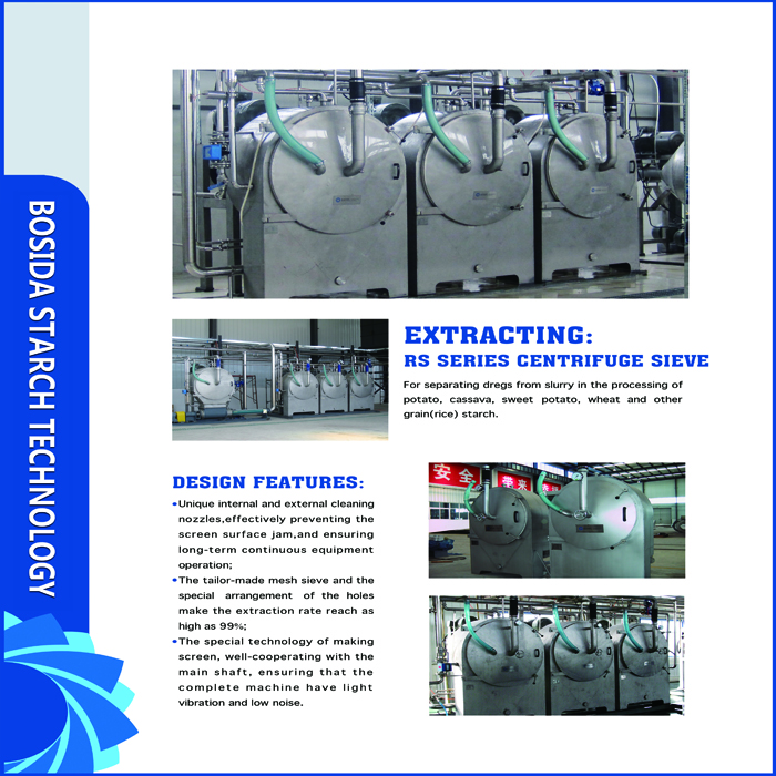 RS Series Hi-efficiency Centrifugal Sieve